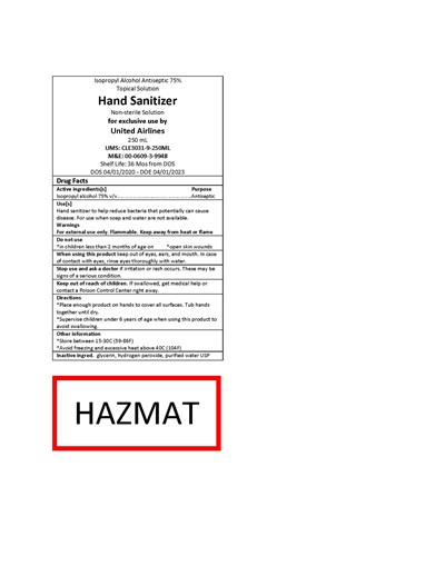 Label (Label Ipa Antiseptic 75 250ml Hazmat)